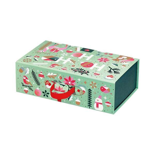 Produktbild Rechteckiger Karton „WINTERGARTEN“