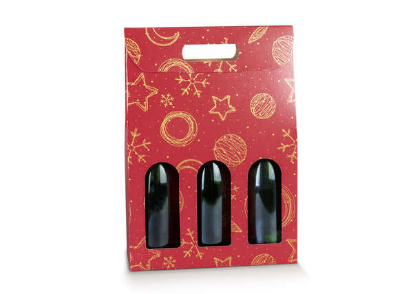 Produktbild Geschenkkarton „Red Universe“ – 1, 2 oder 3 Flaschen