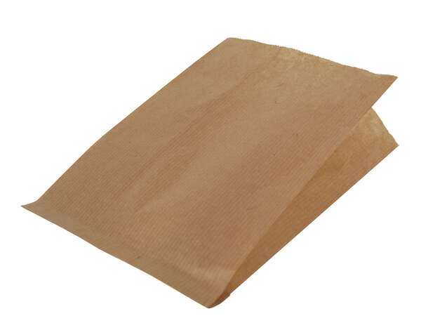 Produktbild Krafttüte braun gerippt für Lebensmittel