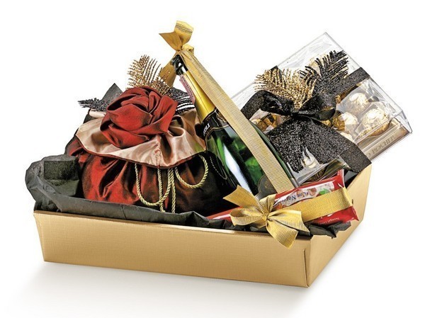 Geschenkkorb Pappe viereckig gold : Korb geschenkkorb präsentierungskorb