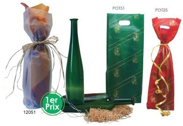 Flaschentasche Plastik 1. Preis : Verpackung fur flaschen und regionalprodukte