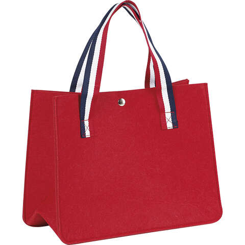 Tragetasche Filz rot : Ladentaschen einkaufstaschen modetaschen