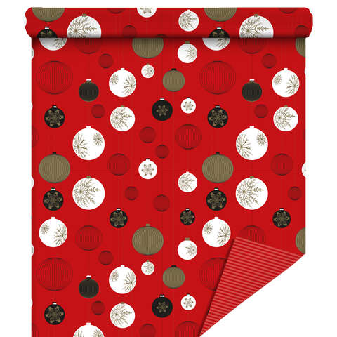 Papier cadeaux  Holly rouge  : Verpackungzubehör