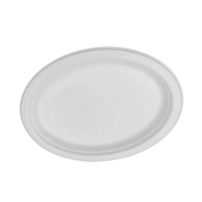 Assiettes Ovale Bagasse : Events, catering