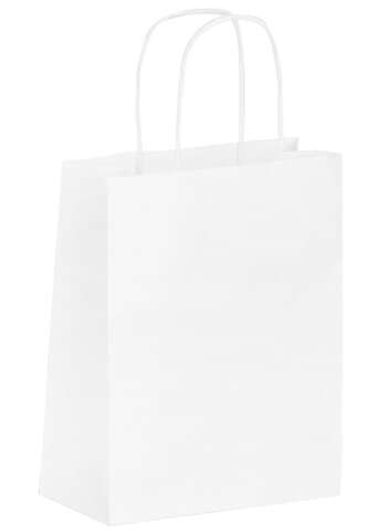 Sacs Kraft Blanc Vrac  : Ladentaschen einkaufstaschen modetaschen