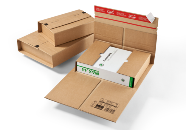 Universal-Versandverpackung natur : Geschenkschachtel präsentbox