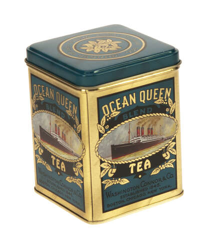 Boite métal à thé "Ocean Queen" : Geschenkschachtel präsentbox