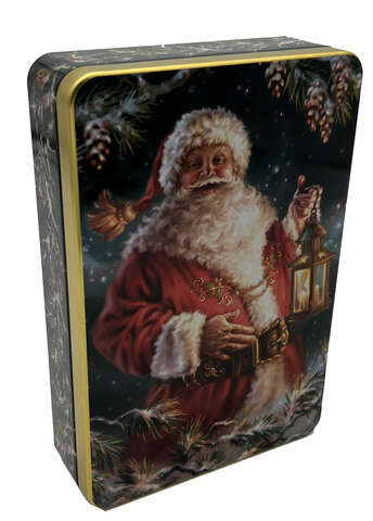 Boite métal "Santa" : Geschenkschachtel präsentbox