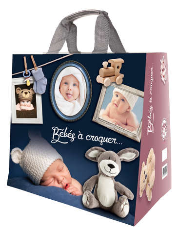 Shopper Einkaufstasche 30L PP gedruckt 'Babys' : Ladentaschen einkaufstaschen modetaschen